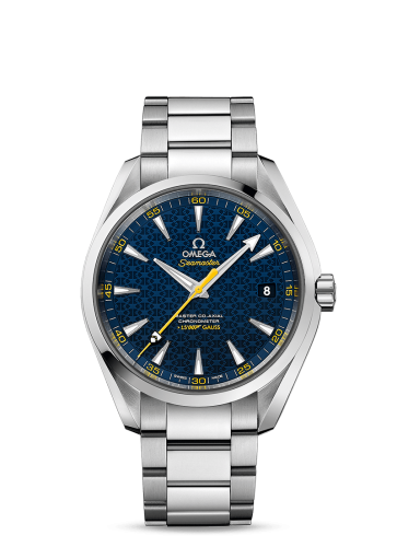 Omega Seamaster Aqua Terra 150M Master Co-Axial 41.5 Stainless Steel / Blue / Bracelet / James Bond Spectre